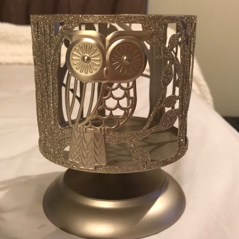 Bath & body works 3 wick candle holder